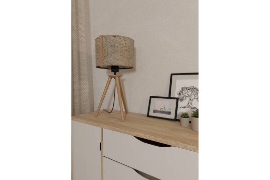 Bordlampe Eglo Hontongas Brun  