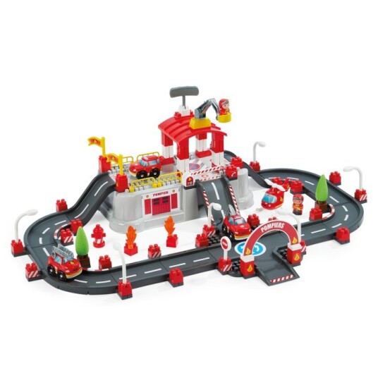 Ecoiffier Fire Station Circuit in a barrel