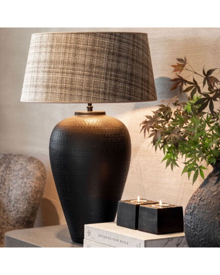 Artwood Klassisk lampskjerm callum plaid brown Artwood Klassisk lampskjerm callum plaid brown