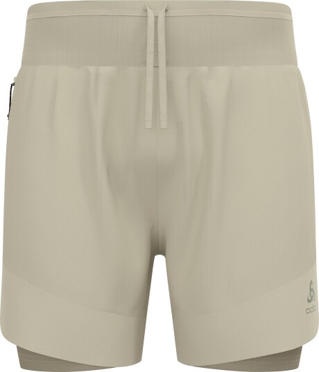 Odlo Men"s Odlo X-Alp Trail 6 Inch 2-In-1 Short Agate Gray - Vetiver S Odlo Men"s Odlo X-Alp Trail 6 Inch 2-In-1 Short Agate Gray - Vetiver S
