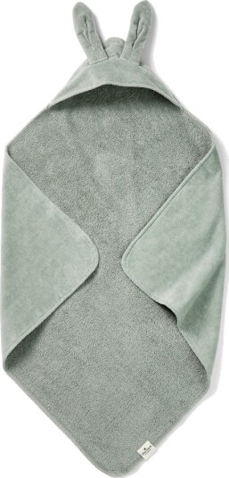 Elodie Badekåpe Baby Mineral Green Bunny Elodie Badekåpe Baby Mineral Green Bunny