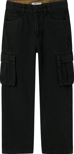 name it Nkmryan St Cargo Jeans 5910-Im Noos Black 140 name it Nkmryan St Cargo Jeans 5910-Im Noos Black 140