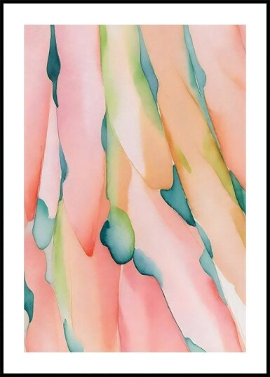Blush Feathers Plakat Plakat / 40x50cm Blush Feathers Plakat Plakat / 40x50cm