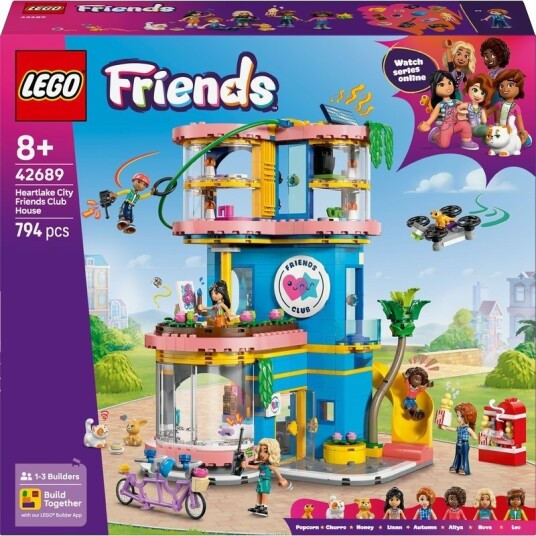 Lego Friends Klubbhuset I Heartlake City