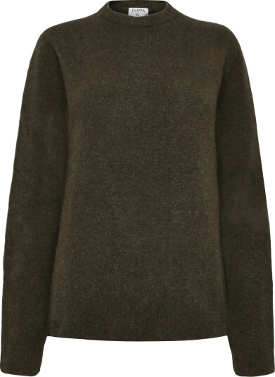Filippa K Wool Yak Sweater Green S Filippa K Wool Yak Sweater Green S