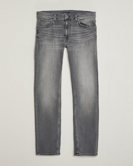 Nudie Jeans Lean Dean Jeans Grey Wave
