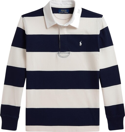 Ralph Lauren Kids The Iconic Rugby Shirt Navy M