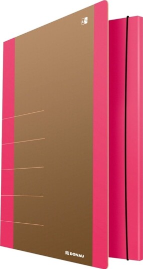 A4-Perm Med Viskelær Donau Life Pink