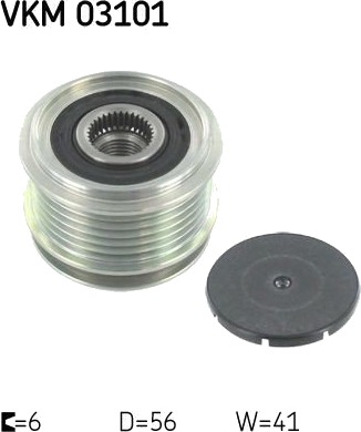 Generatortomgang SKF VKM 03101