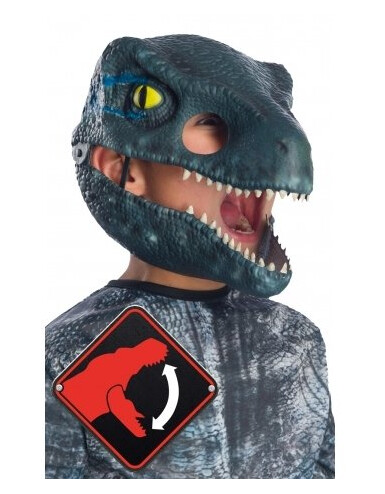 Jurassic World Velociraptor ''Blue'' Bevægelig Dinosaur Maske
