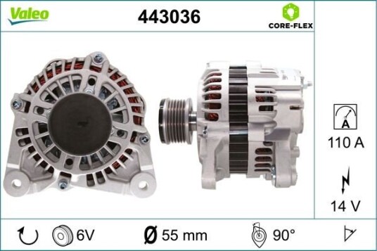 Dynamo VALEO 443036 Dynamo VALEO 443036