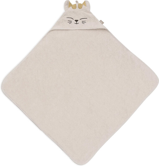 Jollein Bath Cape Terry   Cream   75X75