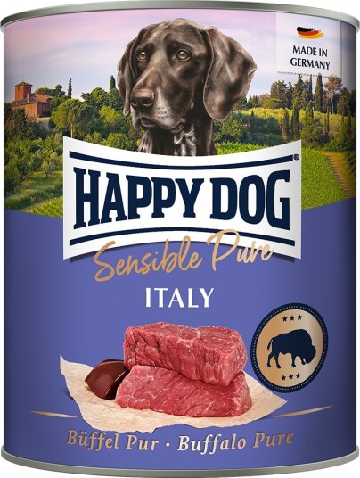 Happy Dog Våtfôr Pure Bøffel 24 X 800 G