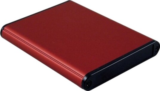 Hammond Electronics 1455A802RD 80 × 70 × 12 mm Aluminium Rød Kabinett