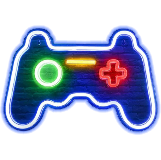 MECHARITE Controller LED Neon Skilt Blue