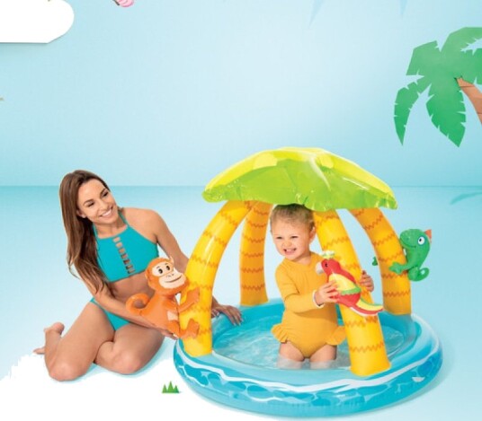 Intex Barnebasseng Tropical Island Intex Barnebasseng Tropical Island