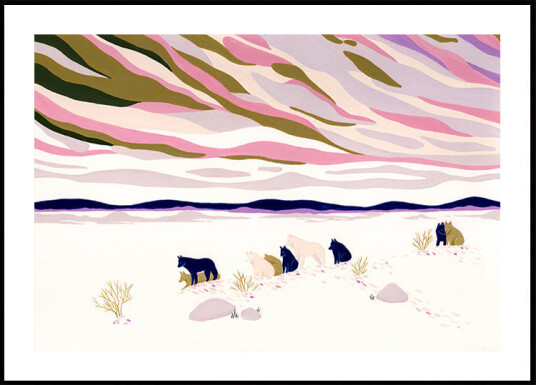 Wolves Plakat Plakat / 50x70cm Wolves Plakat Plakat / 50x70cm