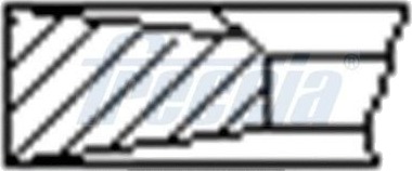 FRECCIA FR10-514200 Stempelringsett FRECCIA FR10-514200 Stempelringsett