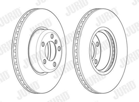 Bremseskive JURID 562979JC-1 Bremseskive JURID 562979JC-1