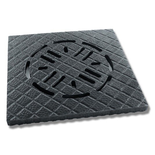 Belmondo Gummimatte Gully Paddock Brønnlokk 400x400 Mm