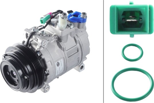 AC-kompressor HELLA 8FK 366 200-141