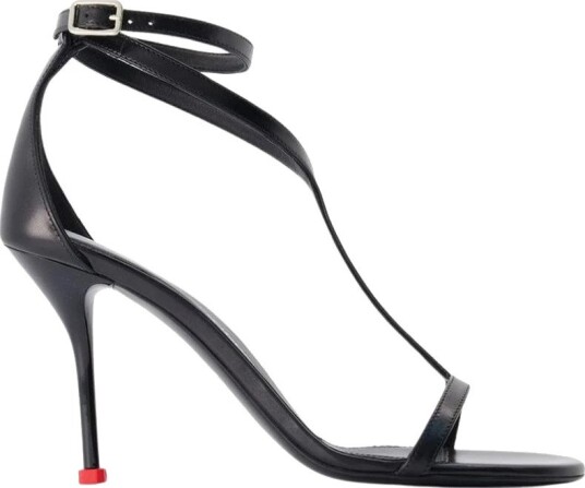 Alexander McQueen Dame Sko Svart 40 EU,