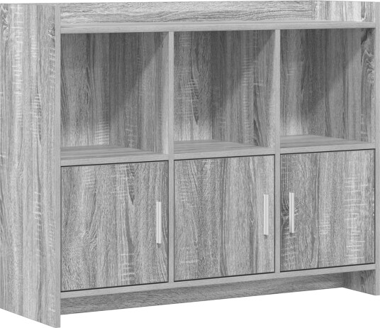  Serviesskap Grå Sonoma 98,5 x 33 x 80 cm Konstruert tre