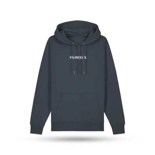 Hettegenser PURELUX Embroidered Logo   Antrasitt XXL