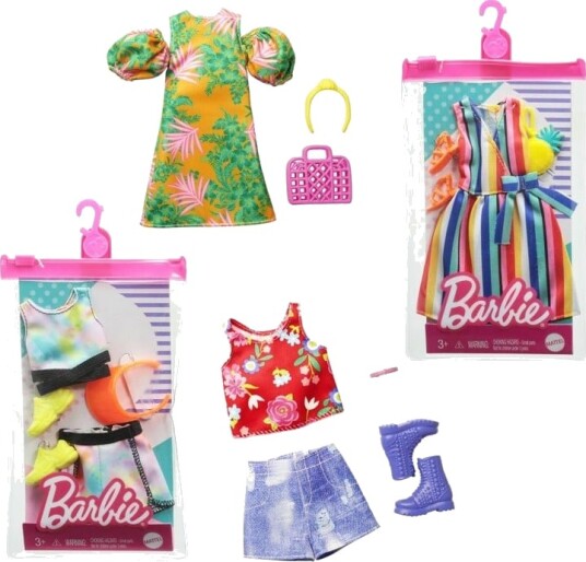 Tilbehør klær Barbie Fashion ass. Tilbehør klær Barbie Fashion ass.