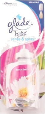 Glade Sense Og Irelax Zen Påfyllsspray Til Luftfrisker Glade Sense Og Irelax Zen Påfyllsspray Til Luftfrisker