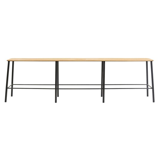 Frama Adam Benk 160cm Sort/Eik Frama Adam Benk 160cm Sort/Eik
