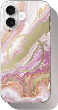 Ideal Of Sweden Mirror MagSafe Case iPhone 16 Agate Halo