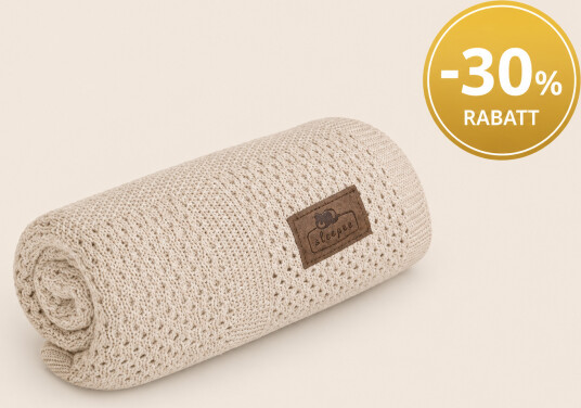 Sleepee Ultra Soft Babyteppe Bambus Warm Beige Sleepee Ultra Soft Babyteppe Bambus Warm Beige