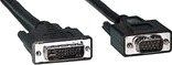 Inline Dvi A D Sub M M 5M 5 M Dvi A D Sub Db 25 Sort Hankjønn/Hankjønn 486 G