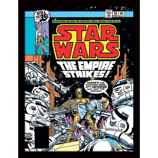 Star Wars Innrammet Bilde 30 x 40 cm Cartoon