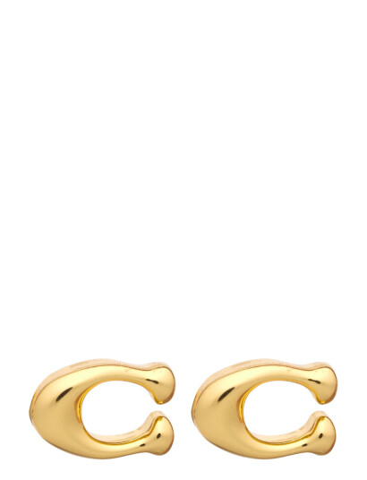 COACH ACCESSORIES Coach Signature C Stud Earrings |Guld |One Size COACH ACCESSORIES Coach Signature C Stud Earrings |Guld |One Size