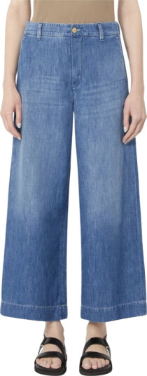 Max Mara Dame Jeans Blå 2XS,