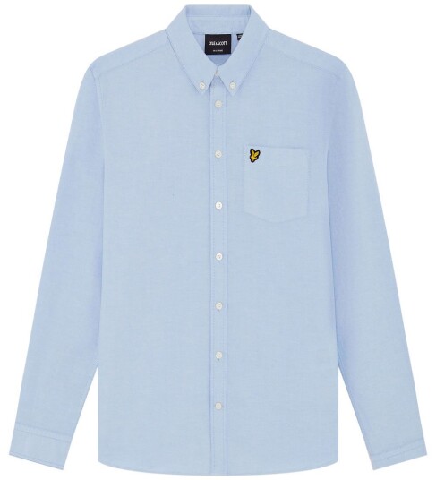 Lyle & Scott Skjorte Oxford Shirt Blå Lyle & Scott Skjorte Oxford Shirt Blå