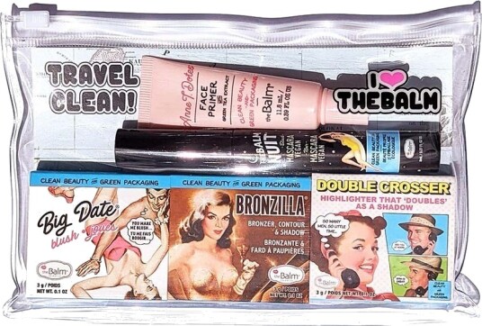The Balm Clean & Green Travel Kit 5 stk Gaveeske