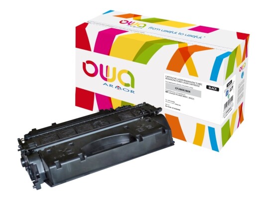 Armor - Svart - Kompatibel - Tonerpatron Alternativ For: Hp Cf280x - For Hp Laserjet Pro 400 M401 Mfp M425