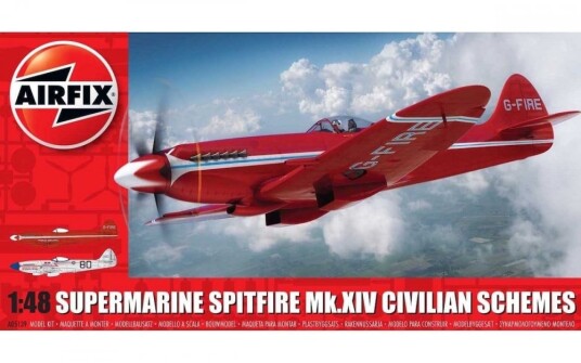 Airfix 1/48 Supermarine Spitfire Mk.XIV Civilian Schemes