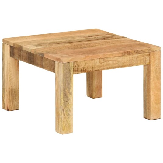 Salongbord 55x55x35 cm heltre mango