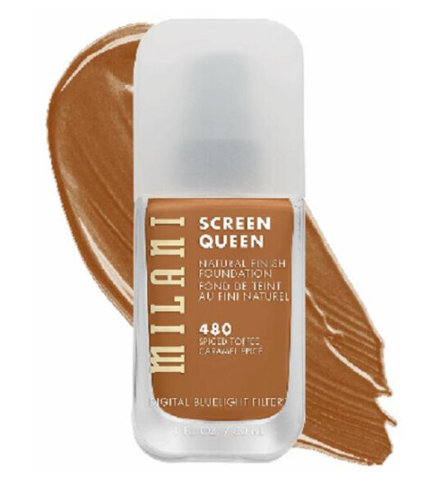 Milani Screen Queen Foundation 480C Spiced Toffee