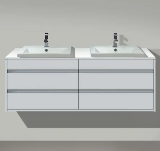 Duravit Ketho Servantskap m/4 skuffer 1400x496 mm Hvit Matt.