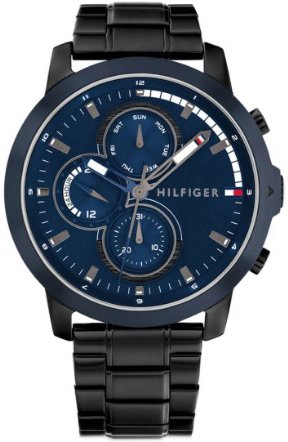 Tommy Hilfiger Herreklokke 1792049 Jameson Blå/Stål Ø46 mm Tommy Hilfiger Herreklokke 1792049 Jameson Blå/Stål Ø46 mm
