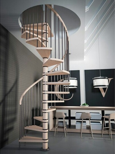 Spiraltrapp Byggera Columbia