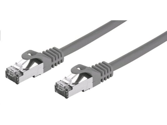 Kabel C-Tech Patchcord Cat7 S/Ftp Šedý 15M Kabel C-Tech Patchcord Cat7 S/Ftp Šedý 15M