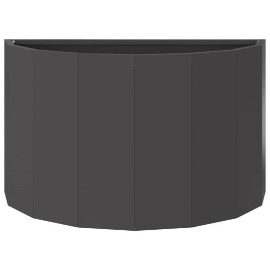 vidaXL Plantekassed Svart 60 x 30 x 35 cm Stål