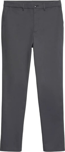 Calvin Klein Slim Sateen Chino Trouser Grey 34 x 32