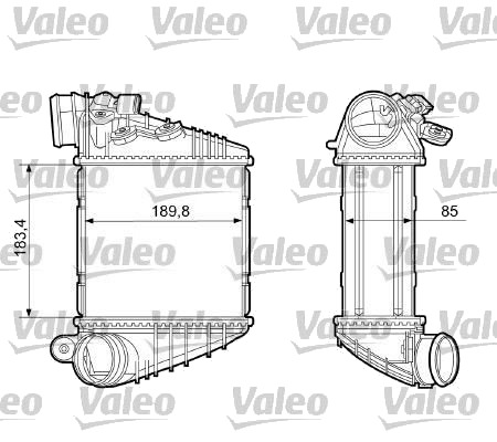 Intercooler VALEO 817205